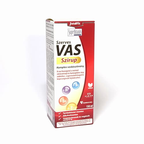 Jutavit Szerves Vas Komplex szirup 150ml