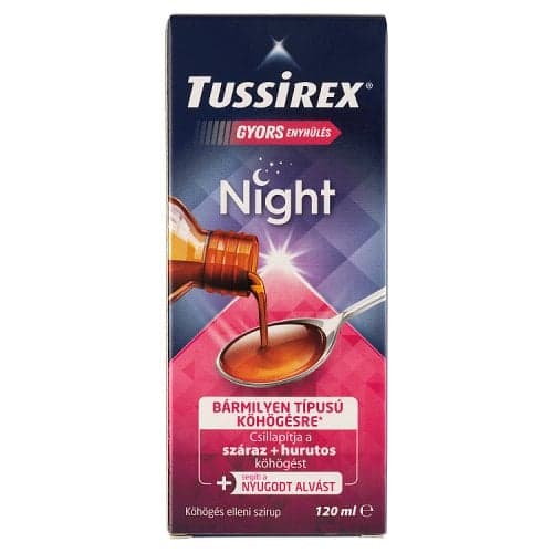 Tussirex Night cough syrup 120ml