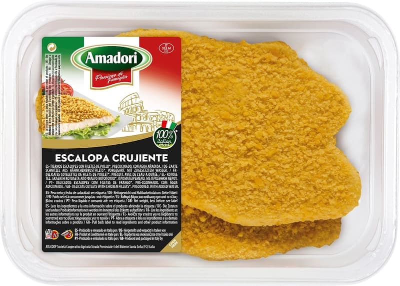 Amadori Breaded Chicken Slices