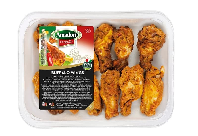 Amadori Ready-Made Buffalo Wings - spicy chicken wings