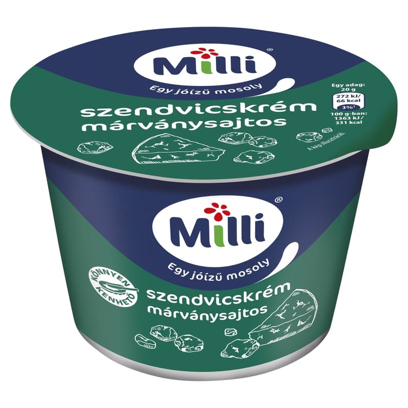 Milli Marble Cheese Sandwich Cream