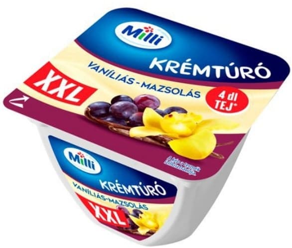 Milli XXL Vanilla-raisin Cream Cheese