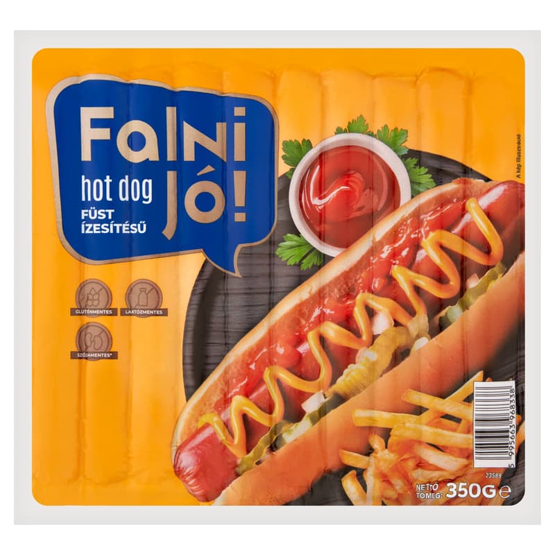 Sága falni jó hot dog 16x350 g