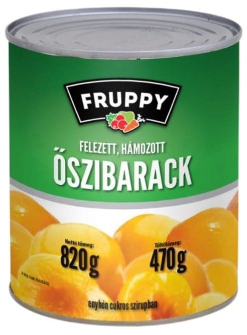 Canned peaches