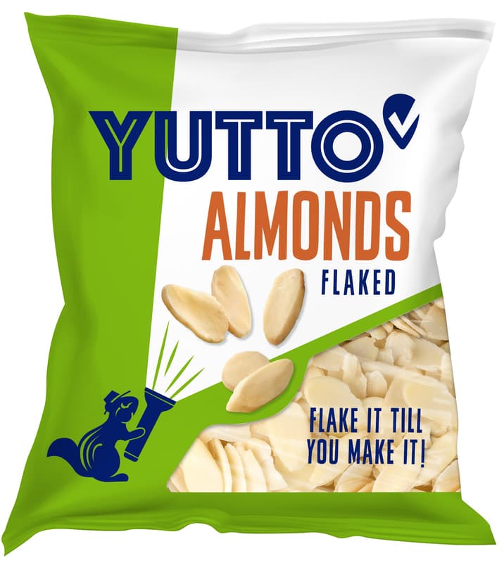 YUTTO Almonds blanched flaked