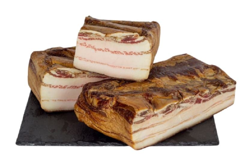Mendei smoked mangalica Cluj bacon