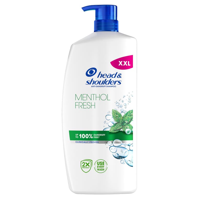 Head & Shoulders Shampoo Menthol 900ML