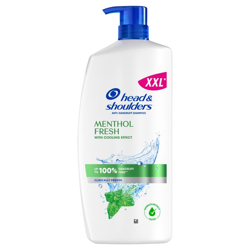 Head & Shoulders Menthol Fresh Korpásodás Elleni Sampon Bármely Hajtípusra, 800 ml