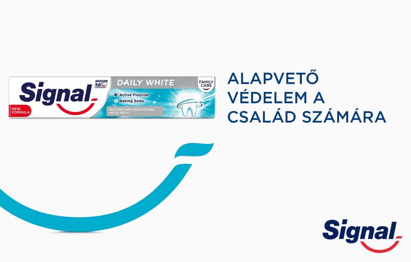 Signal Family Daily White toothpaste