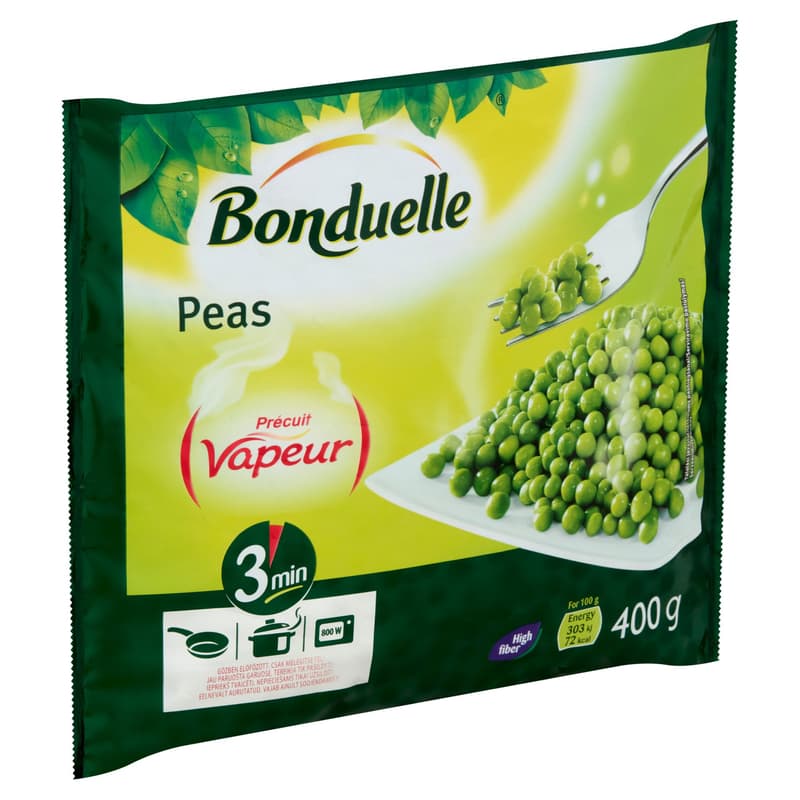 Bonduelle Vapeur quick-frozen green peas