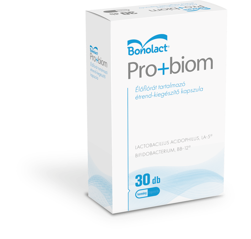 Bonolact Pro+Biom étrend-kiegészítő kapszula 30 db