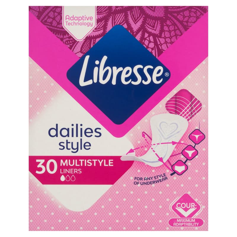 Libresse Dailies Style Multistyle panty liner