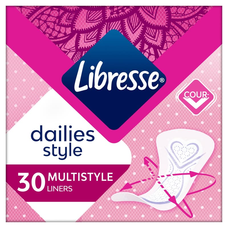 Libresse Dailies Style Multistyle panty liner