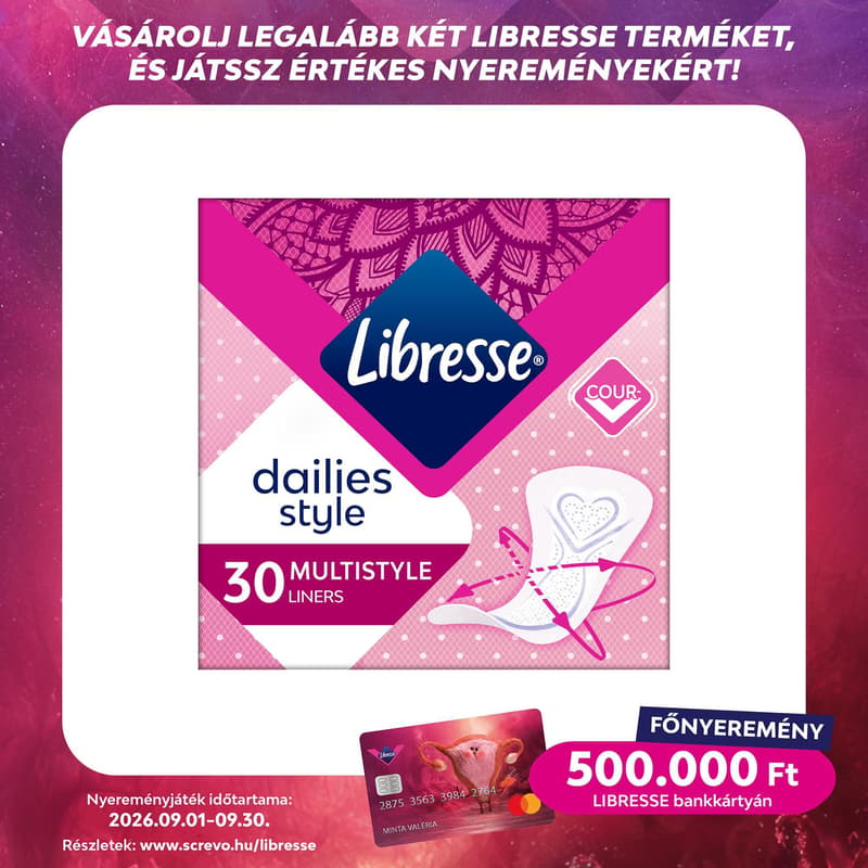 Libresse Dailies Style Multistyle panty liner