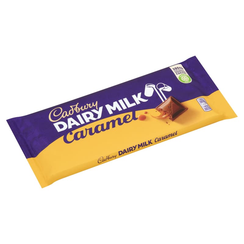 Cadbury Karamellával töltött tejcsokoládé