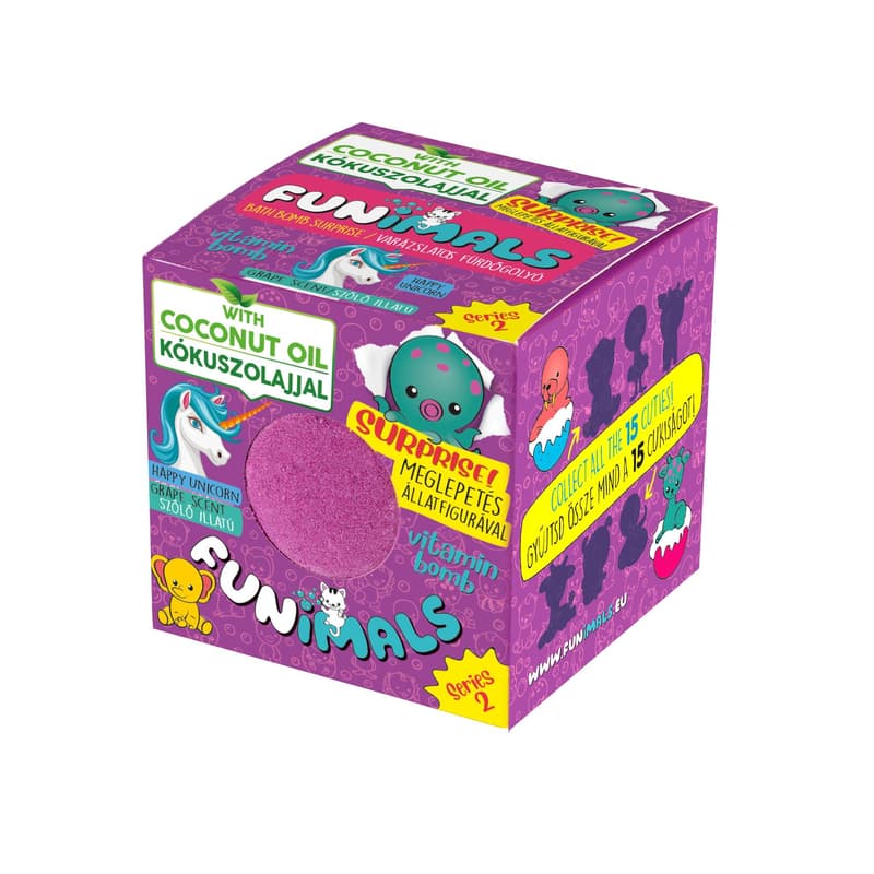 FUNIMALS VITAMIN BOMB - Cool Grape