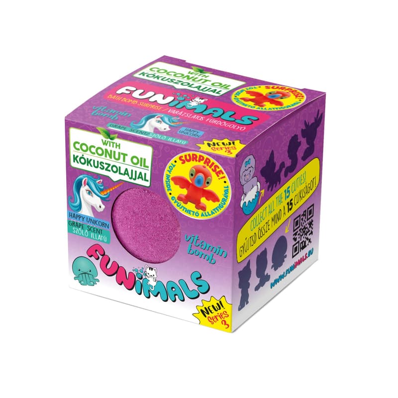 FUNIMALS VITAMIN BOMB - Cool Grape
