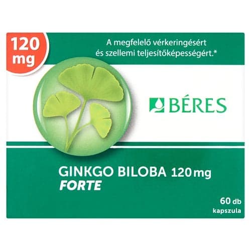 Berries Ginkgo Biloba 120 mg Forte capsules 60x