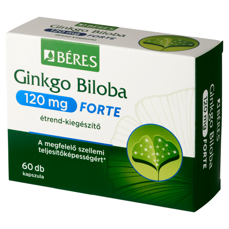 Béres Ginkgo Biloba 120 mg Forte kapszula 60 db