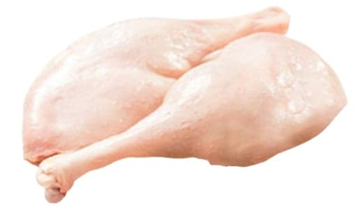 frozen, fattened duck leg, whole