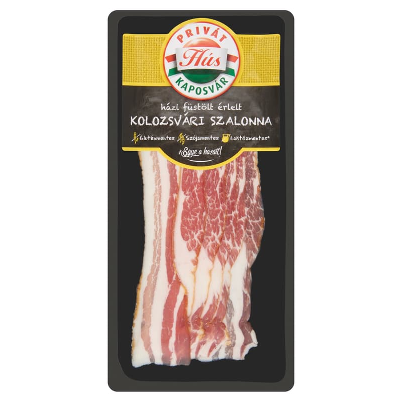 PrivátHús bacon sliced and smoked with beech wood