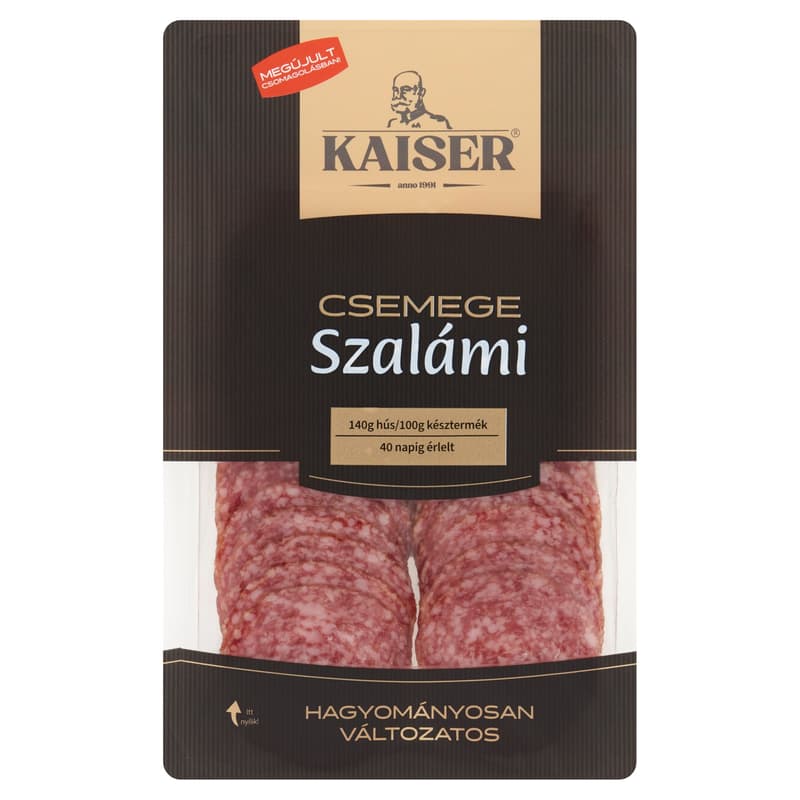 Kaiser Winter Salami sliced