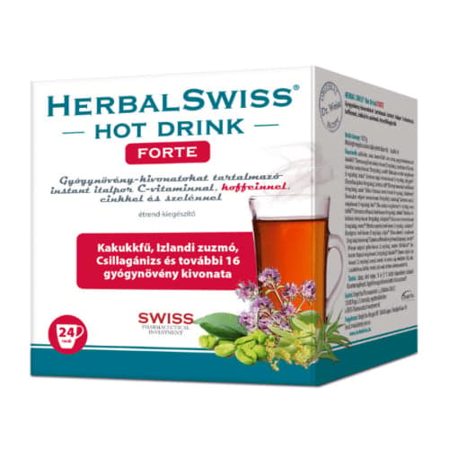 Herbal Swiss Hot Drink Forte hot drink powder 24x