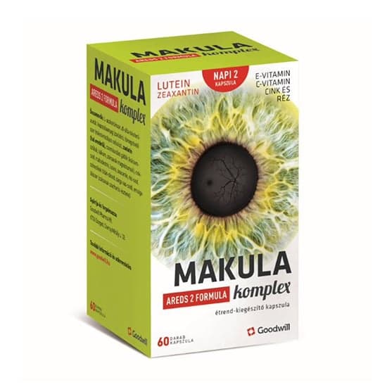 Macula Complex AREDS2 formula dietary supplement capsules 60x