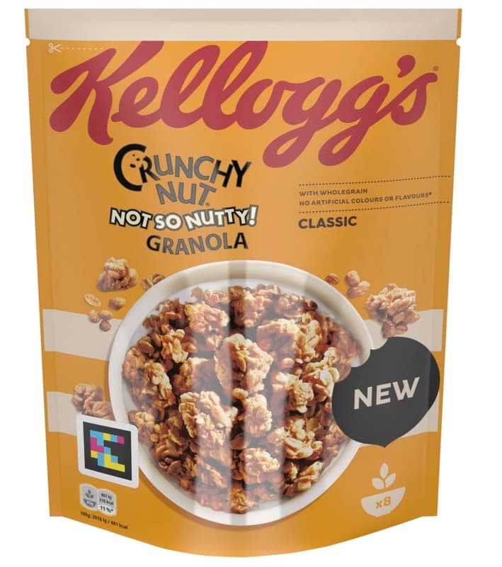 Kellogg's Crunchy Nut Granola Classic kukoricapehely granolával