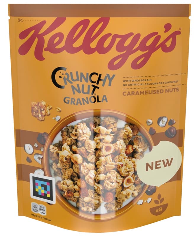 Kellogg's Crunchy Nut granola Caramelised Nuts