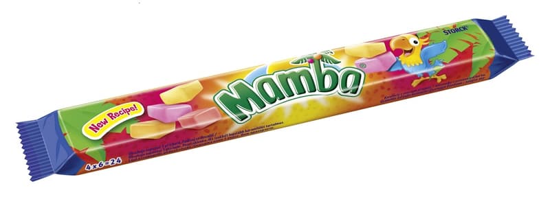 Mamba gyümölcs ízű puha karamella