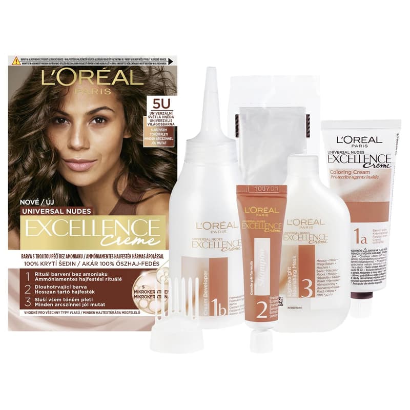 L'Oréal Paris Excellence Creme Universal Nudes coloration 5U