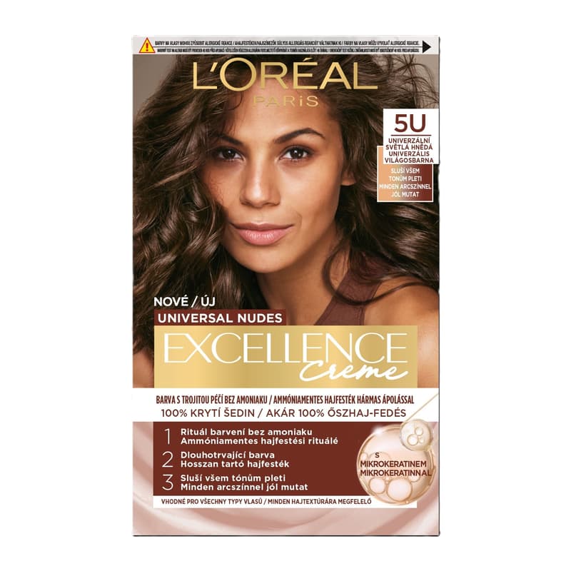 L'Oréal Paris Excellence Creme Universal Nudes coloration 5U
