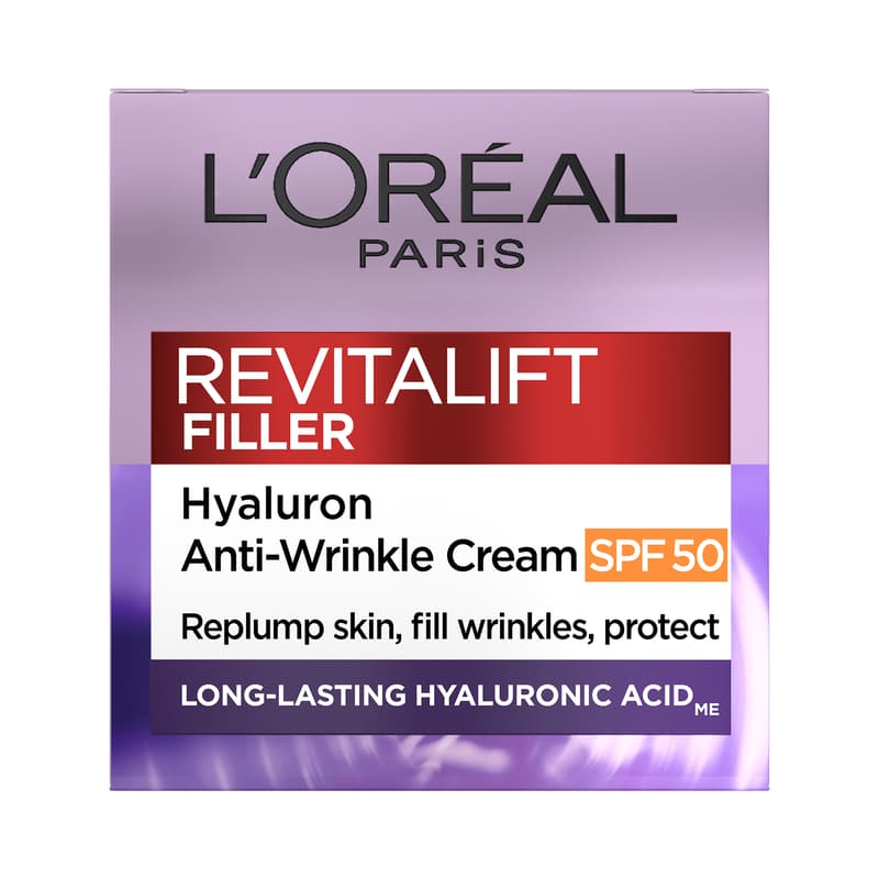 L'Oréal Paris Revitalift Filler Deep Replumping Anti-Ageing Day Cream SPF 50
