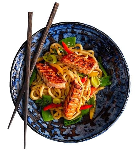 Salmon Udon
