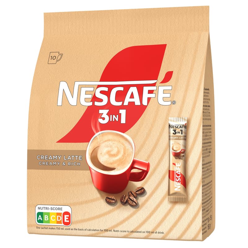 NESCAFÉ 3in1 Creamy Latte pouch
