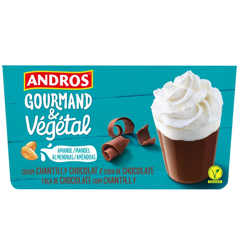 Andros Coconut-based Chocolate Mousse