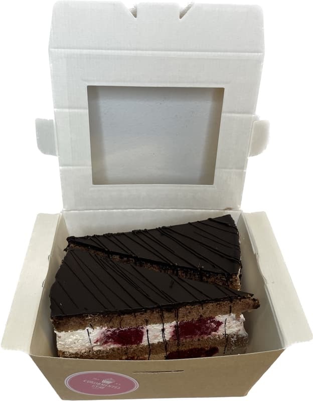 Cukormentes Gyár - Chocolate Cherry Cake with sweeteners