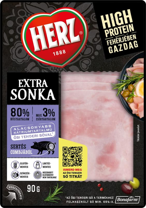 Herz Extra Ham 10x90g/#