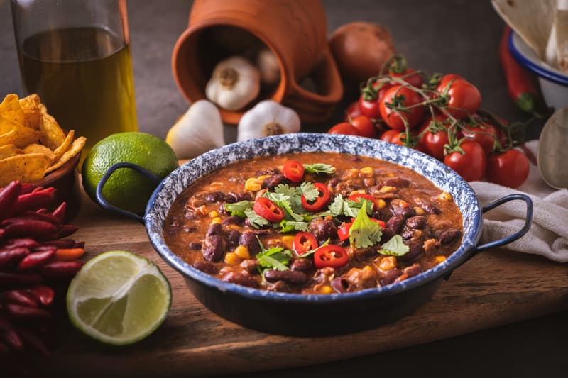 Village cream - Chilli beans (lactose-dairy-egg-free)