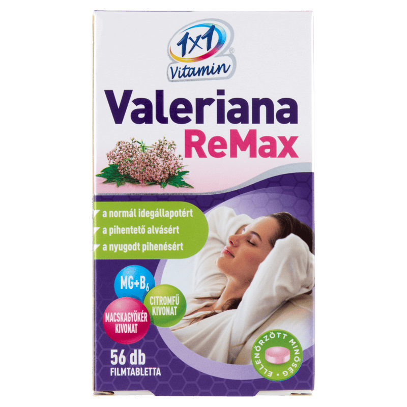 VitaPlus 1x1 Vitamin Valeriana ReMax film-coated tablets 56x