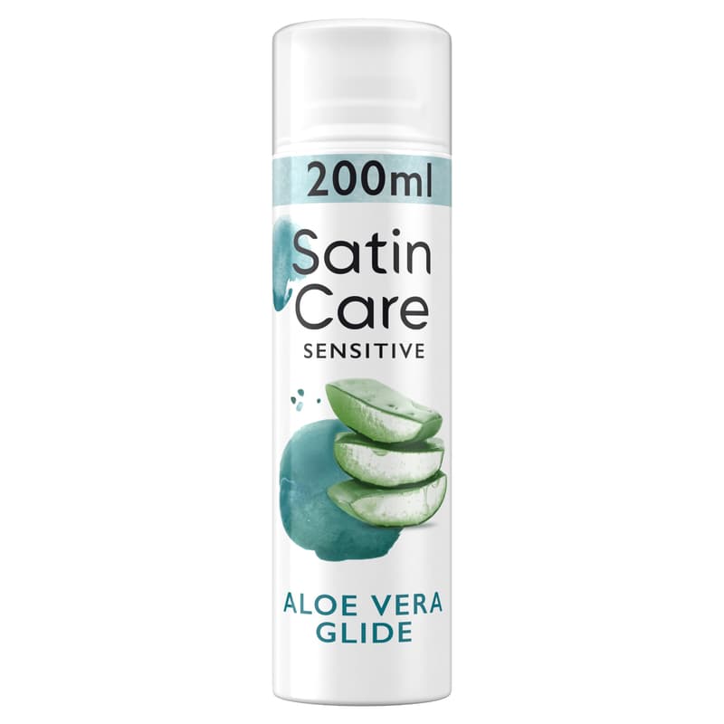 Satin Care Sensitive Aloe Vera Glide Shaving Gel 200ml