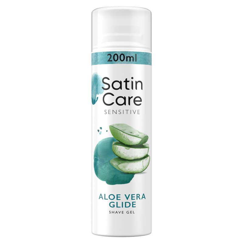 Satin Care Sensitive Aloe Vera Glide Shaving Gel 200ml