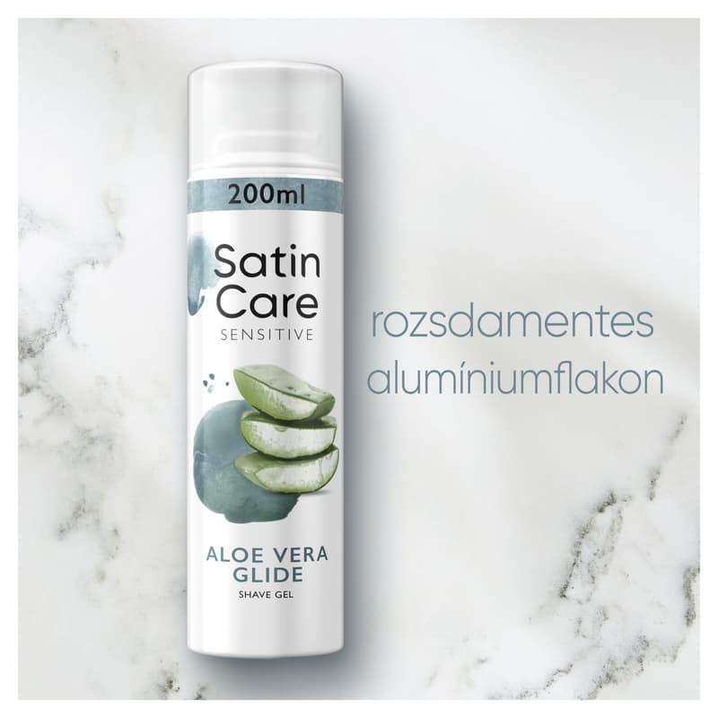 Satin Care Sensitive Aloe Vera Glide Shaving Gel 200ml