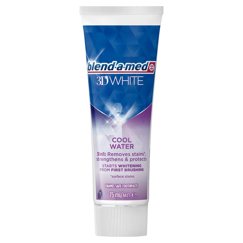 Blend-a-med 3D White Cool Water Toothpaste, 75 ml
