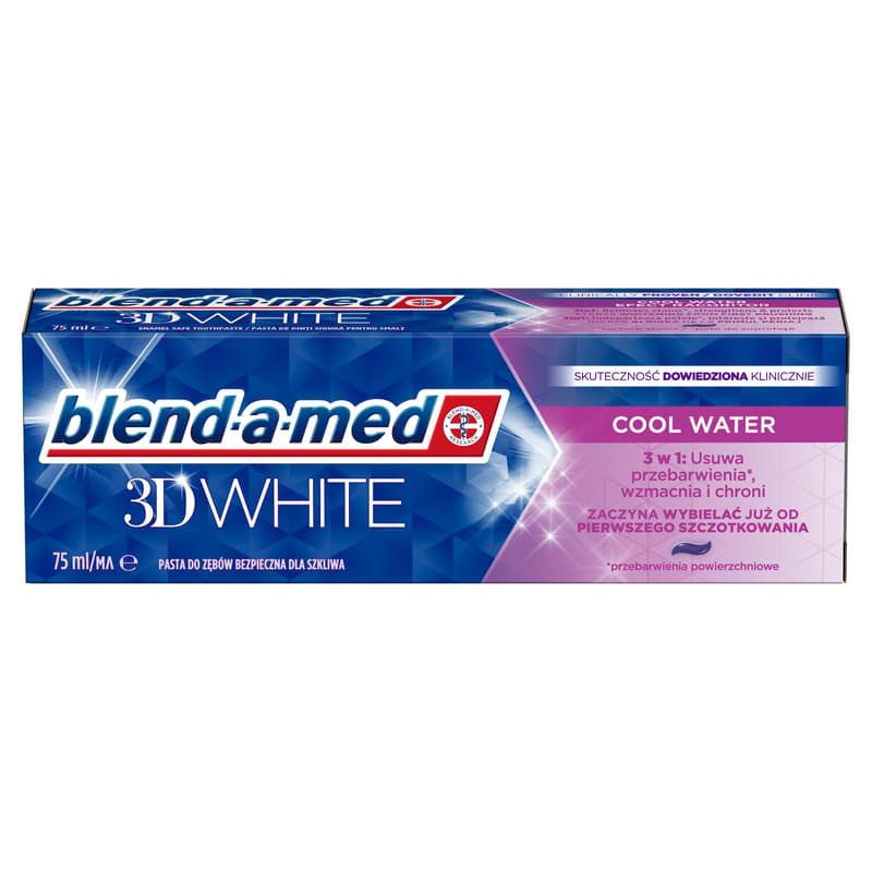 Blend-a-med 3D White Cool Water Toothpaste, 75 ml