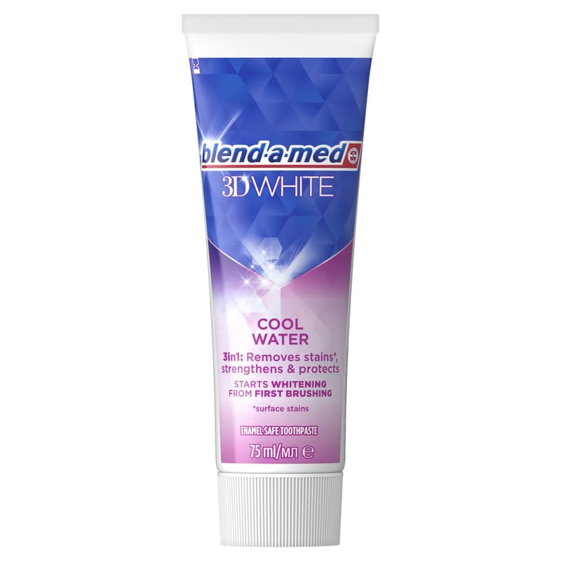 Blend-A-Med 3D White Cool Water Fogkrém, 75 ml