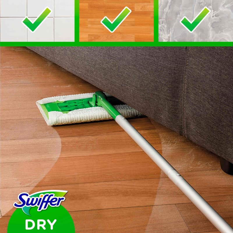 Swiffer Sweeper Dry Floor Pads Refills 72 Counts Traps & Locks Dust