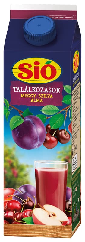 SIÓ Sour Cherry-Plum-Apple Drink 12% 1L