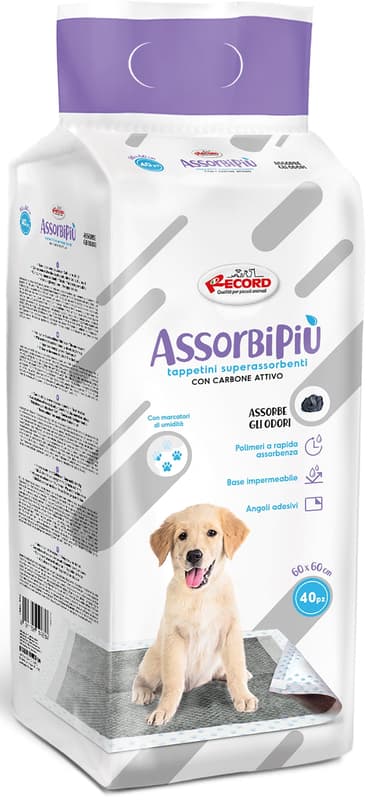 AssorbiPiu Active Carbon puppy pad